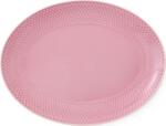 Lyngby Platou pentru servit Rhombe 28, 5 cm roz (201957) Tava