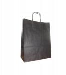 AWIH Papírzacskó 25 x 11 x 32 cm, 100 db, fekete Awih