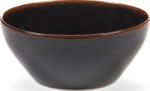 Serax Bol Out of Lines pentru servire, 25 cm, maro-negru (B3624011-919) Castron