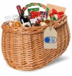 Creative Home Nagy fonott piknikkosár fogantyúval, kosár vásárláshoz, gyümölcsökhöz, zöldségekhez (X001JZ5GLB)