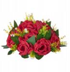 Vevor Mesterséges Virágok 10db Legmagasabb Realizmus Piros Mesterséges Virággömb (ZSHQQXHS95INRA)