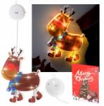 Artemis Led lámpák Függő Dekoráció Ablak Dekoráció Karácsonyi Tapadókorong Rénszarvas (IK-KX5244)