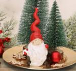 Emized Karácsonyi manó dekorációs manó 14cm