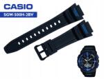 Casio Eredeti Casio szíj SGW-500H-2BV gumi teleszkópokhoz Ajándék 18 mm fekete (10431876)