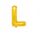 Balon Dekoráció "L" Betű Arany 40 cm