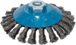 Bosch Kúpos kefe fémhez 115 mm fonott (2 608 622 058)