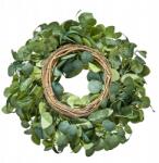  Dekorációs Koszorú Mesterséges Eukaliptusz 66, 04CM Selyemszövet (ZSHHASYL26IN)