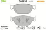 VALEO Set placute frana VALEO 302635 (302635)