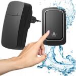  Vezeték Nélküli, Elemmentes, Vízálló, IP68 Védelemmel Védett, Nagy Hatótávú Csengő (DZWONEK BEZPRZEWODOWY BEZBATERYJNY)