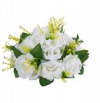 Vevor Mesterséges Virágok 10db Megjelenítésre Kész Mesterséges Virággömb Fehér (ZSHQQXBS95)