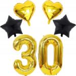 Amazon Nagy Lufik Születésnapi Party Szám 30 Arany 80cm