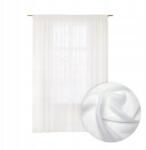 Tekstylier Függöny kész Fátyol fehér 300x250 Szalagos béka alagút függöny a nappaliba (Firana gotowa 300x250 na taśmie woal)