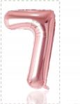  Dekorációs Léggömb Szám 7 Rózsaszín 40 CM
