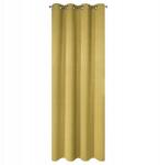 Eurofirany Függöny huzat 135x250 mustársárga, vastagabb anyagból (EFI-366074)