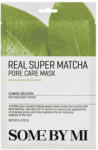 SOME BY MI - Real Super Matcha Pore Care Mask - Póruskezelő matcha fátyolmaszk - 1db