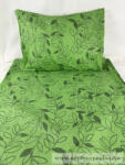 Anita zöld leveles ágyneműhuzat garnitúra (3 részes, 200-as) (420_002)