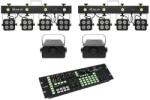 EUROLITE Set 2x LED KLS-180 + 2x LED WF-40 + DMX LED Color Chief Controller - hangszerdepo