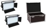 EUROLITE Set 2x LED PLL-480 CW/WW Panel + Case