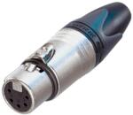 Neutrik - NC5FXX 5 pólusú XLR aljzat egyenes, lengő - hangszerdepo