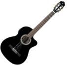 Prodipe - Primera CEQ 4/4 Klasszikus gitár elektronikával fekete - hangszerdepo