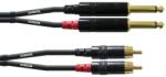 Cordial - CFU 0, 6 PC REAN Jack 6, 3 mm mono / RCA 0, 6m - hangszerdepo