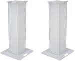 Eurolite 2x Stage Stand 150cm incl. Cover and Bag, white