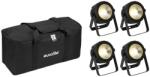EUROLITE Set 4x LED PARty Spot COB + Soft Bag
