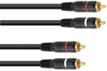 Omnitronic - RCA cable 2x2 0.9m - hangszerdepo