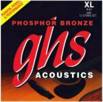GHS - Extra Light Foszfor-Bronz Akusztikus Húr Készlet 9-42 12 húros gitárra - hangszerdepo