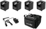 EUROLITE Set 4x AKKU UP-1 + SB-4 Soft-Bag + QuickDMX Wireless transmitter - hangszerdepo
