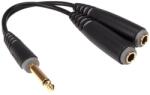 KLOTZ - AYU-2 Y adapter kábel JACK-JACK 0, 2 m - hangszerdepo