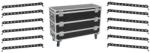 EUROLITE Set 12x LED BAR-12 QCL RGBW Bar + Case L