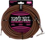 Ernie Ball - Vasalózsinór kábel 7.65m Fekete/Narancs - hangszerdepo