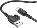 BOROFONE Cablu de date Borofone BX91, USB-A male - USB-C male, 1 m, Black (6974443389920) - laptopaid