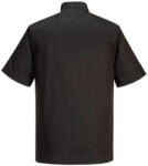 Portwest Szakácskabát PORTWEST Cumbria - fekete, S