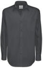 B&C Collection Férfi pincéring - 100% pamut - különböző színekben, Fehér, 4XL