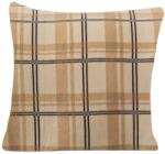  Mikroplüss párnahuzat PLAID 45x45 cm, krémszínű