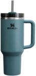 STANLEY - termos tip sticla cu pai - Quencher H2.0 Tumbler - Albastru Spruce - 1.18L (EC-10-11824-154)