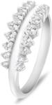 Brilio Silver Divatos ezüst gyűrű átlátszó cirkónium kövekkel RI120W 56 mm