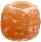 Himalaya Salt Dreams Свещник от хималайска сол Himalaya Salt Dreams - Оранжев, 1100 g (160052)