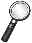 LOGILINK Fényes nagyító, 5x, 13x és 20x nagyítás, fekete (WZ0075) (WZ0075)