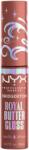NYX Cosmetics Bridgerton Royal Butter Gloss PRALINE 8 ml Női