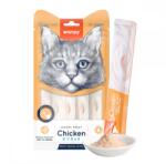 Wanpy Wanpy recompensa pisici crema de pui si crab, 5x14 g