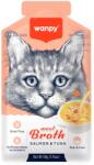 Wanpy Wanpy supa de ton si somon pentru pisici, 50 g