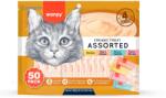 Wanpy Wanpy recompensa cremoasa pisici mix arome, 50x14 g