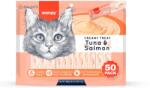 Wanpy Wanpy recompensa pisici crema de ton si somon, 50x14 g