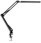 Klausen Szabályozható íróasztali LED lámpa fekete színben, 58 cm, 11 W, 1160 lm, 3000-4500-6500 K - Armstrong Klausen KLAUKL148011 (KL148011)