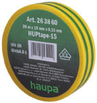 HAUPA Szigetelő szalag 19mm x 20m z/s H-263860 (263860)