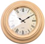 Mondex dekoratív falióra, Műanyag, Átmérő 50, 5 cm, Natúr (mondex_002QBH)