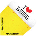 Harrows Fluturas darts Harrows Marathon galben/alb "I love Beer (HTM1534)
